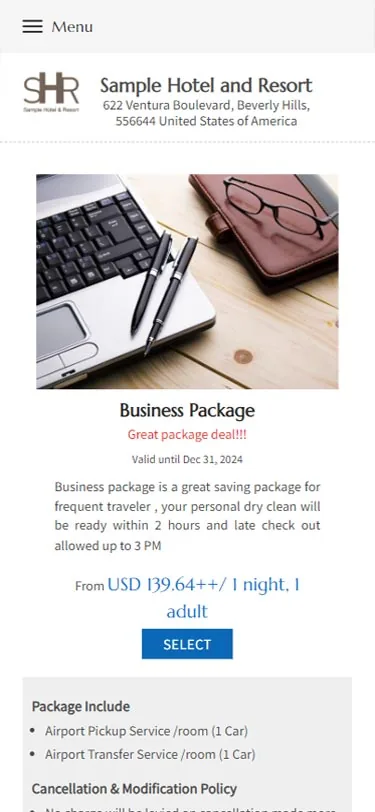 Screen 3 of 3 — Pelican Hotel Solutions