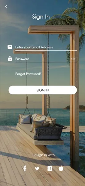 Screen 1 of 4 — YourServio