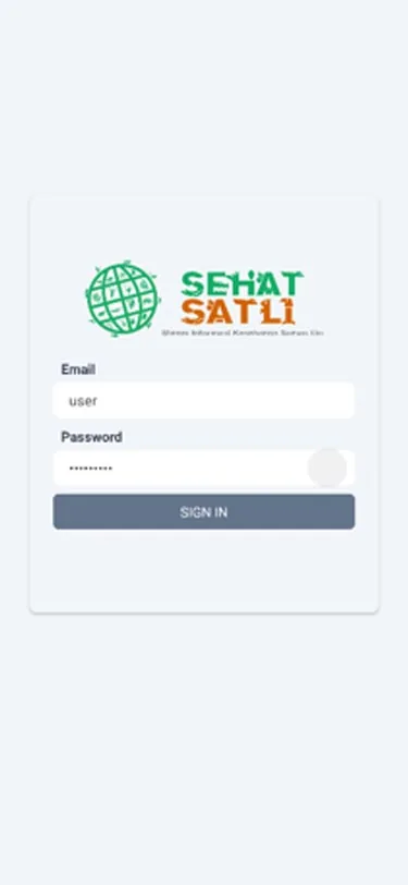 Screen 1 of 3 — SehatSatli