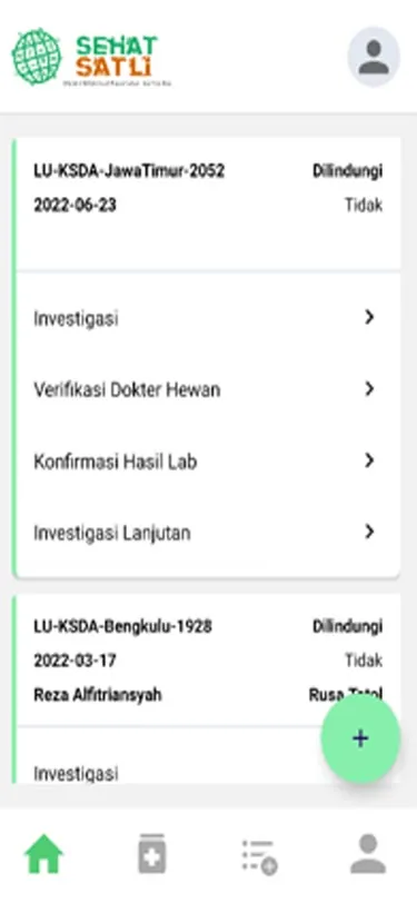 Screen 2 of 3 — SehatSatli