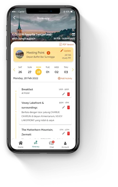 NADIA Travel Planner — product overview